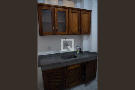 Cozinha de apartamento para alugar com 1 quarto, 55m² em Botafogo, Rio de Janeiro