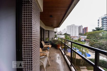 Varanda da Sala de apartamento para alugar com 4 quartos, 217m² em Planalto Paulista, São Paulo