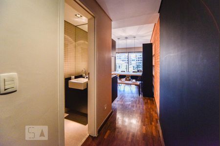 Sala de apartamento à venda com 1 quarto, 68m² em Vila Nova Conceição, São Paulo