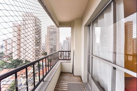 Varanda de apartamento para alugar com 2 quartos, 73m² em Brooklin Paulista, São Paulo