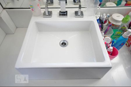 Apartamento à venda com 145m², 3 quartos e 2 vagasDetalhe do banheiro suíte 