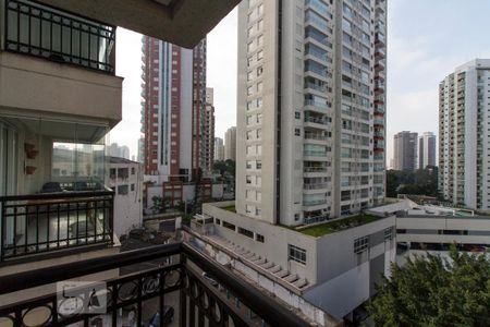 Vista da Varanda de kitnet/studio para alugar com 1 quarto, 45m² em Vila Regente Feijó, São Paulo