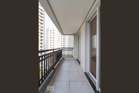 Varanda de kitnet/studio para alugar com 1 quarto, 45m² em Vila Regente Feijó, São Paulo