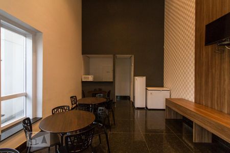 Studio para alugar com 45m², 1 quarto e 1 vagaSalão festas c/ churrasqueira