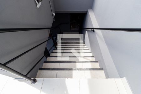 Área comum - Escada de apartamento para alugar com 1 quarto, 65m² em Brás, São Paulo