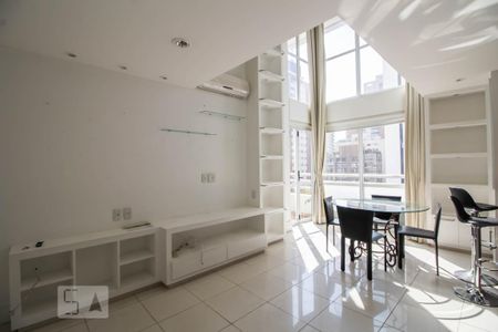 Sala de apartamento à venda com 1 quarto, 72m² em Vila Madalena, São Paulo