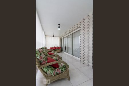 Varanda Gourmet com Jardim  de apartamento para alugar com 3 quartos, 182m² em Vila Gomes Cardim, São Paulo