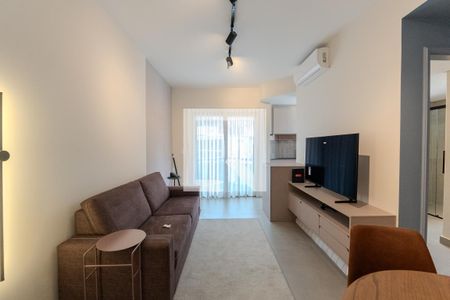 Sala de apartamento para alugar com 1 quarto, 48m² em Consolação, São Paulo