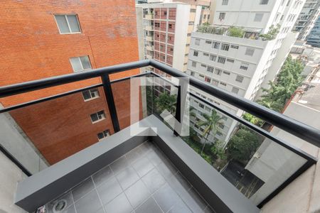 Sacada de apartamento para alugar com 1 quarto, 48m² em Consolação, São Paulo