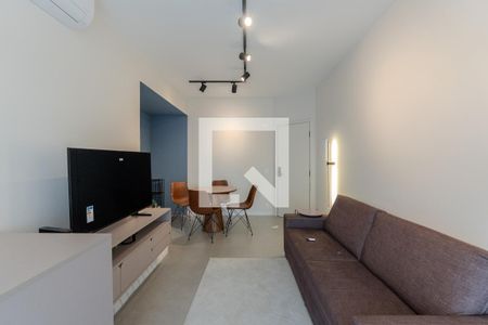 Sala de apartamento para alugar com 1 quarto, 48m² em Consolação, São Paulo