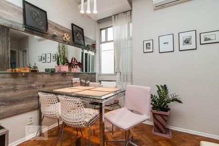 Sala de jantar de apartamento à venda com 2 quartos, 70m² em Tijuca, Rio de Janeiro