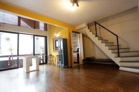 Sala de apartamento à venda com 1 quarto, 49m² em Pinheiros, São Paulo