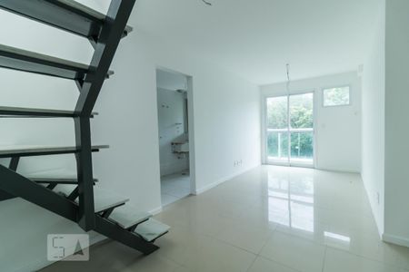 Primeiro Andar - Sala de apartamento à venda com 3 quartos, 93m² em Pechincha, Rio de Janeiro