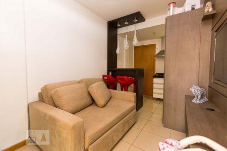 SALA de apartamento para alugar com 1 quarto, 29m² em Guará, Brasília