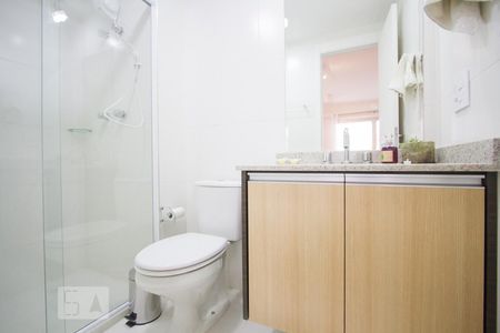 Banheiro de kitnet/studio à venda com 1 quarto, 50m² em Vila Cruzeiro, São Paulo