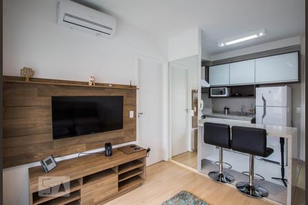 Sala de apartamento à venda com 1 quarto, 38m² em Pinheiros, São Paulo