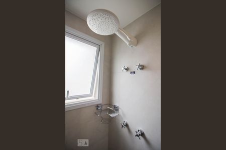 Apartamento à venda com 38m², 1 quarto e 1 vaga Apartamento à venda com 38m², 1 quarto e 1 vagaBanheiro suíte detalhe