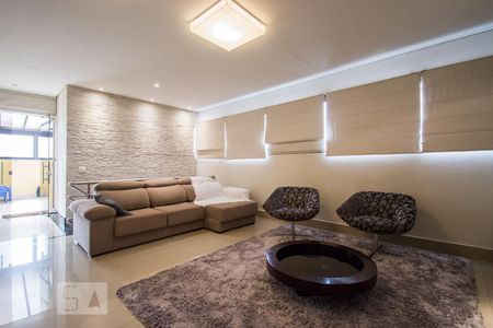 Sala - 2º andar de apartamento à venda com 3 quartos, 186m² em Campestre, Santo André