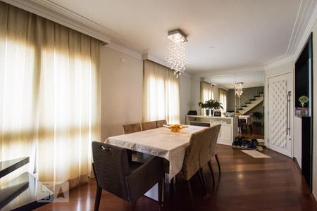 Sala de jantar de apartamento à venda com 3 quartos, 186m² em Campestre, Santo André