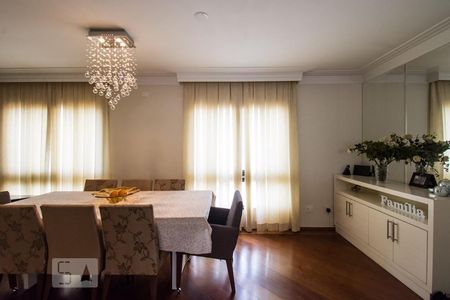 Sala de jantar de apartamento à venda com 3 quartos, 186m² em Campestre, Santo André