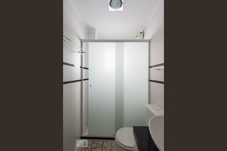 Banheiro de apartamento à venda com 3 quartos, 186m² em Campestre, Santo André