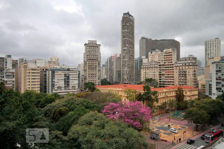 Vista de kitnet/studio para alugar com 1 quarto, 28m² em República, São Paulo