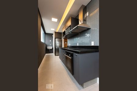 Cozinha de kitnet/studio para alugar com 1 quarto, 51m² em Vila Olímpia, São Paulo