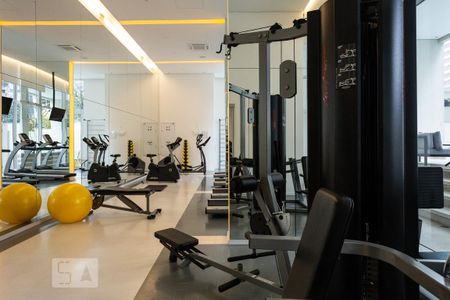 Studio para alugar com 51m², 1 quarto e 1 vaga Studio para alugar com 51m², 1 quarto e 1 vagaAcademia