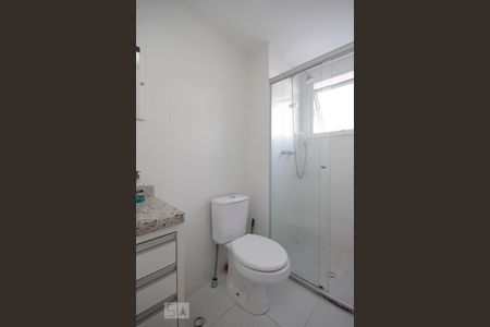 Banheiro da Suíte de apartamento para alugar com 1 quarto, 36m² em Santa Efigênia, São Paulo