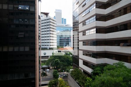 Quarto Vista de apartamento para alugar com 1 quarto, 37m² em Jardim Paulista, São Paulo
