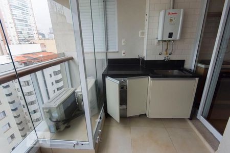 Varanda de apartamento para alugar com 1 quarto, 52m² em Vila Olímpia, São Paulo