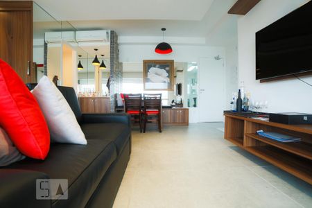 Sala de kitnet/studio para alugar com 1 quarto, 49m² em Campo Belo, São Paulo