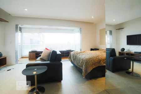 Sala de kitnet/studio para alugar com 1 quarto, 49m² em Campo Belo, São Paulo