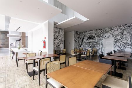 Studio para alugar com 55m², 1 quarto e 1 vagaEspaço gourmet