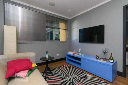 Sala de apartamento à venda com 1 quarto, 40m² em Vila Mariana, São Paulo