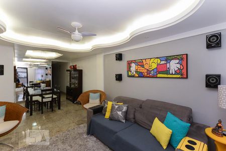 Sala  de apartamento à venda com 3 quartos, 120m² em Andaraí, Rio de Janeiro