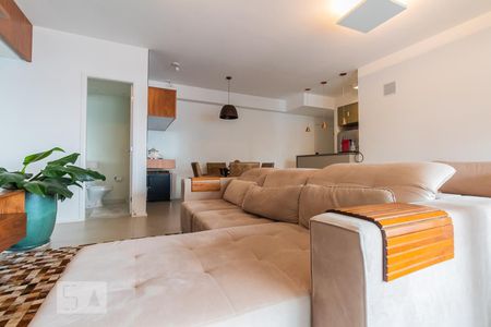 Sala de apartamento para alugar com 2 quartos, 95m² em Cidade Monções, São Paulo