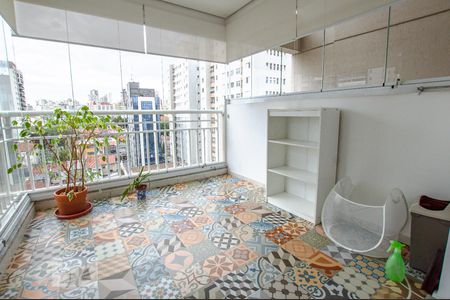 Varanda de apartamento para alugar com 1 quarto, 57m² em Barra Funda, São Paulo