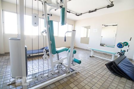 Apartamento para alugar com 30m², 1 quarto e 1 vaga Apartamento para alugar com 30m², 1 quarto e 1 vagaAcademia