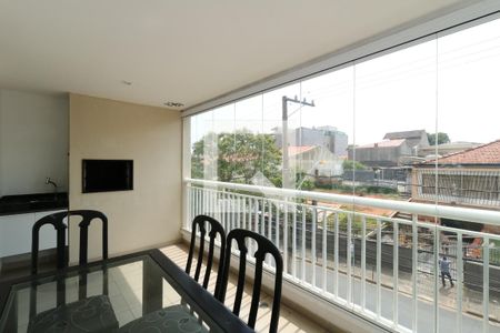 Área Gourmet de apartamento para alugar com 2 quartos, 93m² em Vila Valparaíso, Santo André