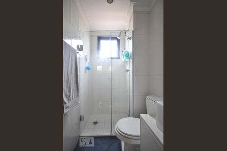 Apartamento para alugar com 88m², 2 quartos e 2 vagasDetalhe do banheiro suíte  