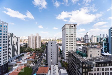 Vista da Varanda do Studio de kitnet/studio para alugar com 1 quarto, 30m² em Vila Olímpia, São Paulo