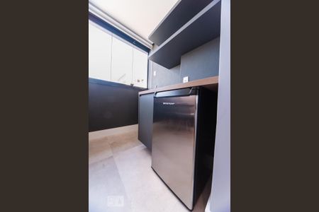 Studio para alugar com 30m², 1 quarto e 1 vaga Studio para alugar com 30m², 1 quarto e 1 vagaVaranda