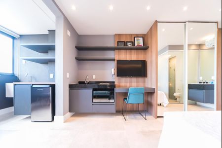 Studio de kitnet/studio para alugar com 1 quarto, 30m² em Vila Olímpia, São Paulo