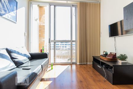 Sala de apartamento à venda com 1 quarto, 40m² em Cidade Monções, São Paulo