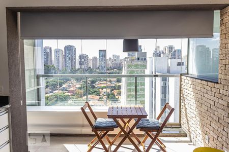 Sala/Quarto de kitnet/studio para alugar com 1 quarto, 32m² em Vila Cordeiro, São Paulo
