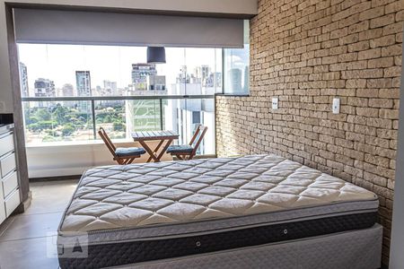 Sala/Quarto de kitnet/studio para alugar com 1 quarto, 32m² em Vila Cordeiro, São Paulo