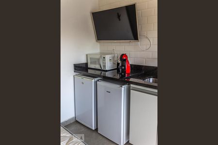 Studio para alugar com 32m², 1 quarto e 1 vagaCozinha - Detalhe