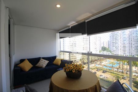 Sala - Varanda de apartamento para alugar com 3 quartos, 78m² em Jacarepaguá, Rio de Janeiro