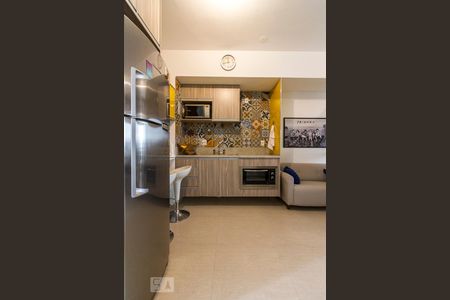 Studio à venda com 35m², 1 quarto e 1 vagaCozinha 